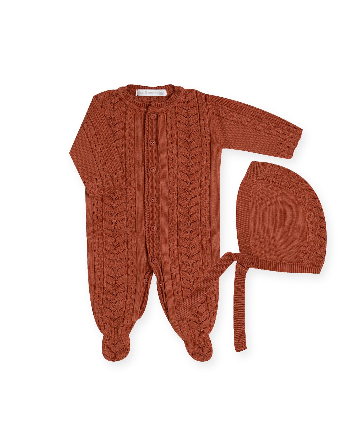 Macacão Voyage Feminino Terracota