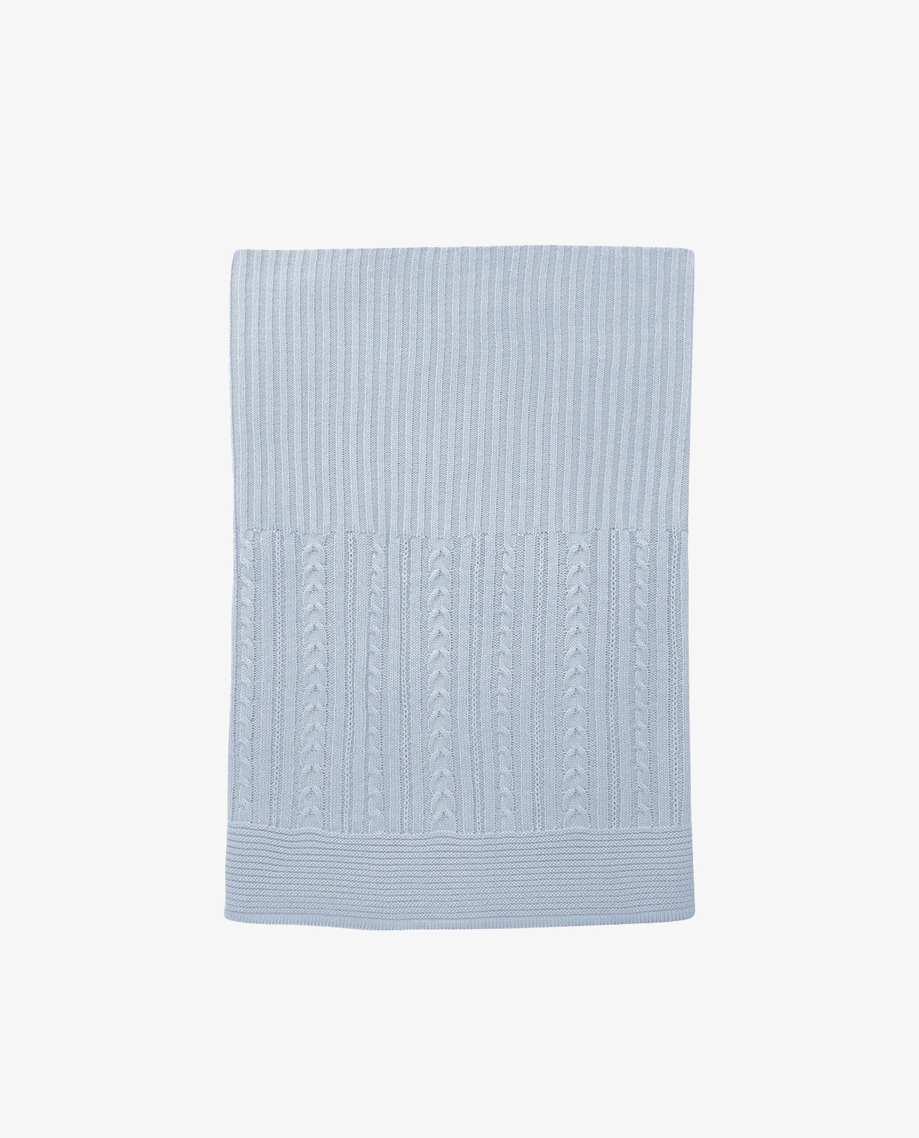 Saída de Maternidade Braid Azul - Nina & Maria Baby Store