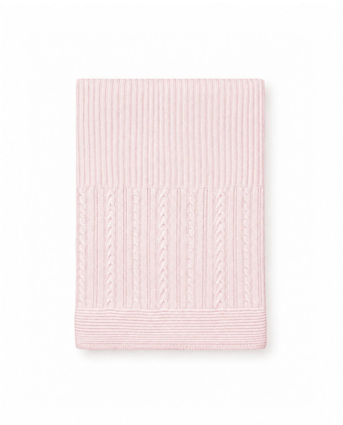 Manta Braid Rosa