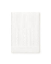 Manta Braid Branca - Nina & Maria Baby Store