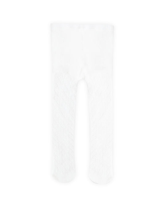 Meia-Calça Renda Branca 1305