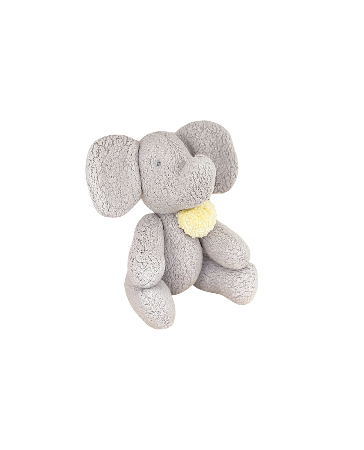 Mini Elefantinho Pompom Amarelo