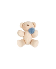 Mini Ursinho Pompom Azul - Nina & Maria Baby Store