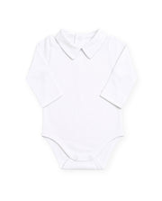 Body Masculino Manga Longa Algodão Pima Branco
