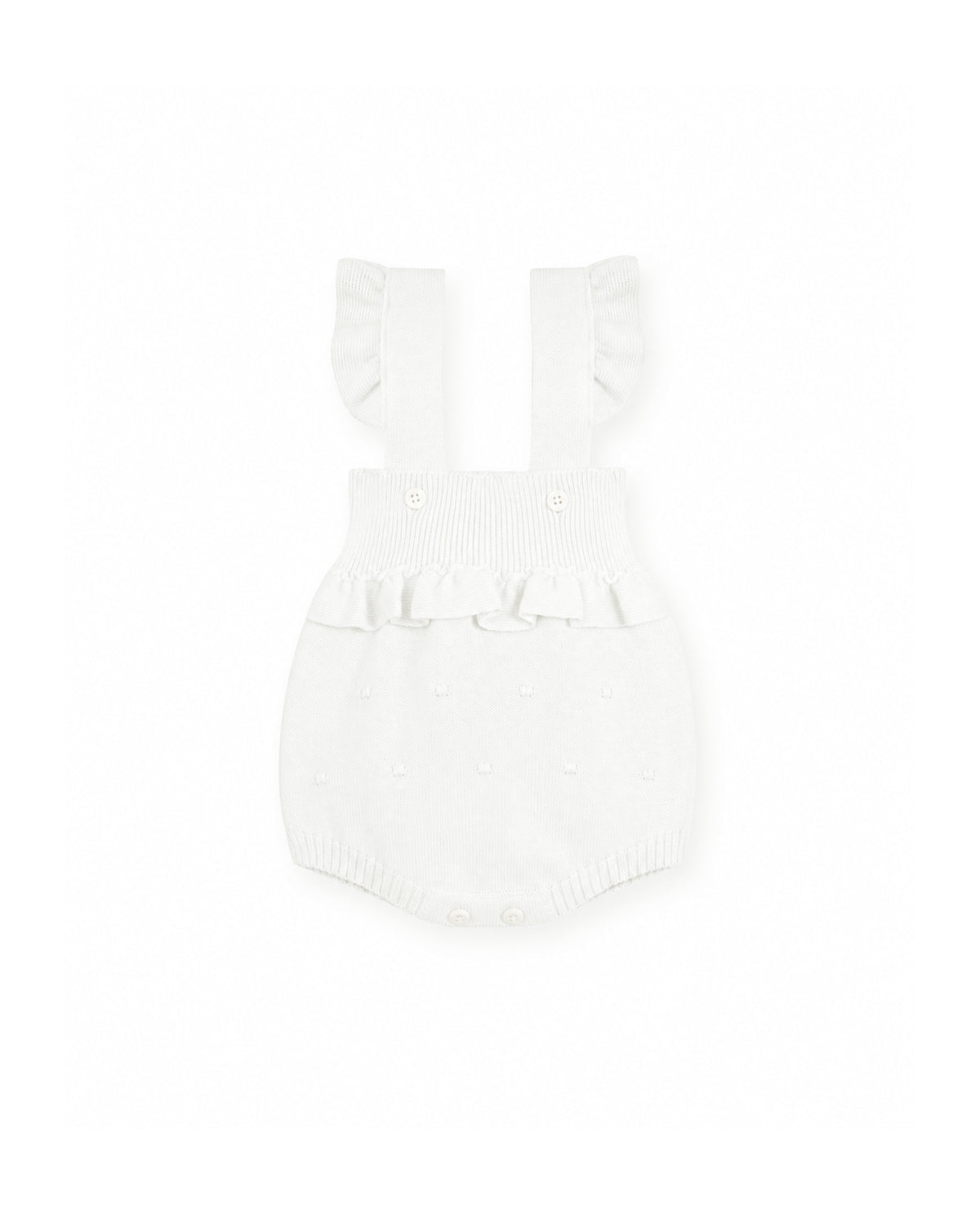 Romper Poá - Branco - Nina & Maria Baby Store