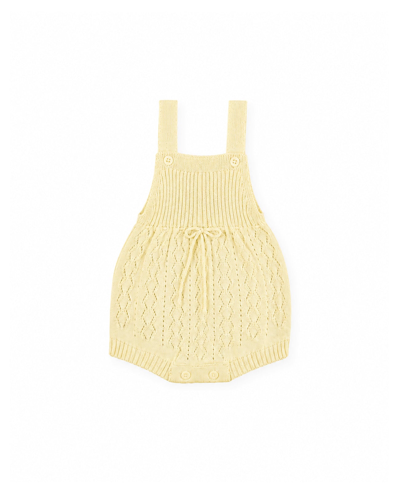 Romper Renda - Amarelo - Nina & Maria Baby Store