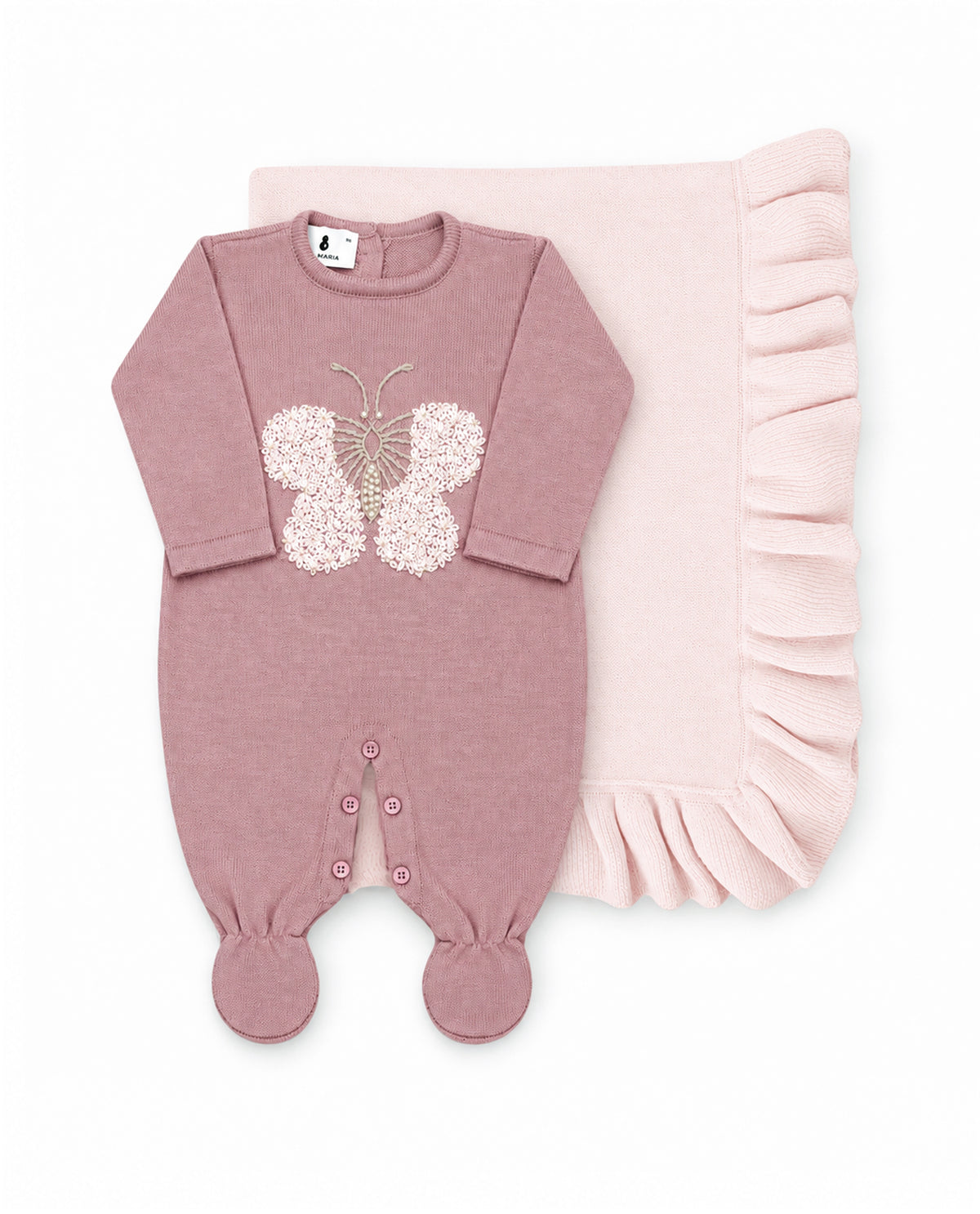 Kit Maternidade Borboleta Rosa