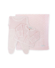 Saída Maternidade Amarradinha Rosa - Nina & Maria Baby Store