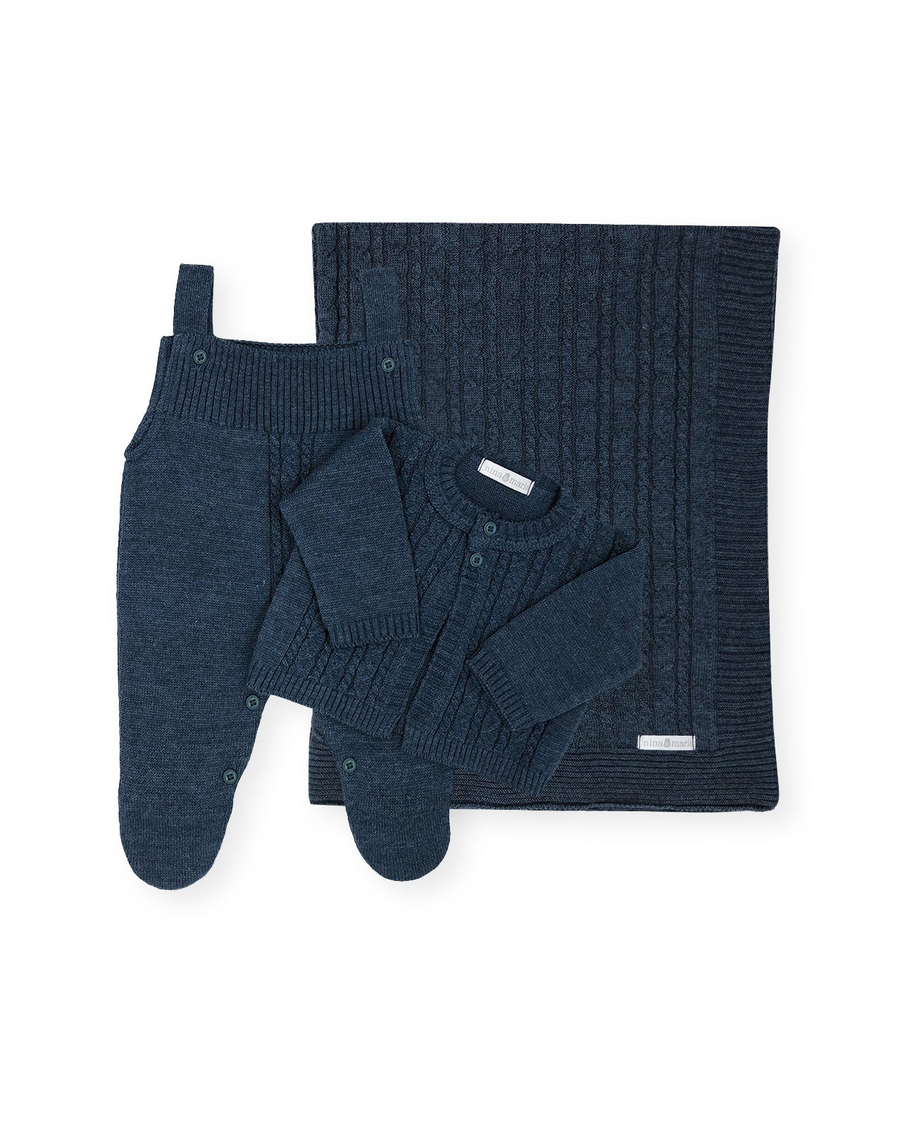 Saída Maternidade Antônio Jeans - Nina & Maria Baby Store