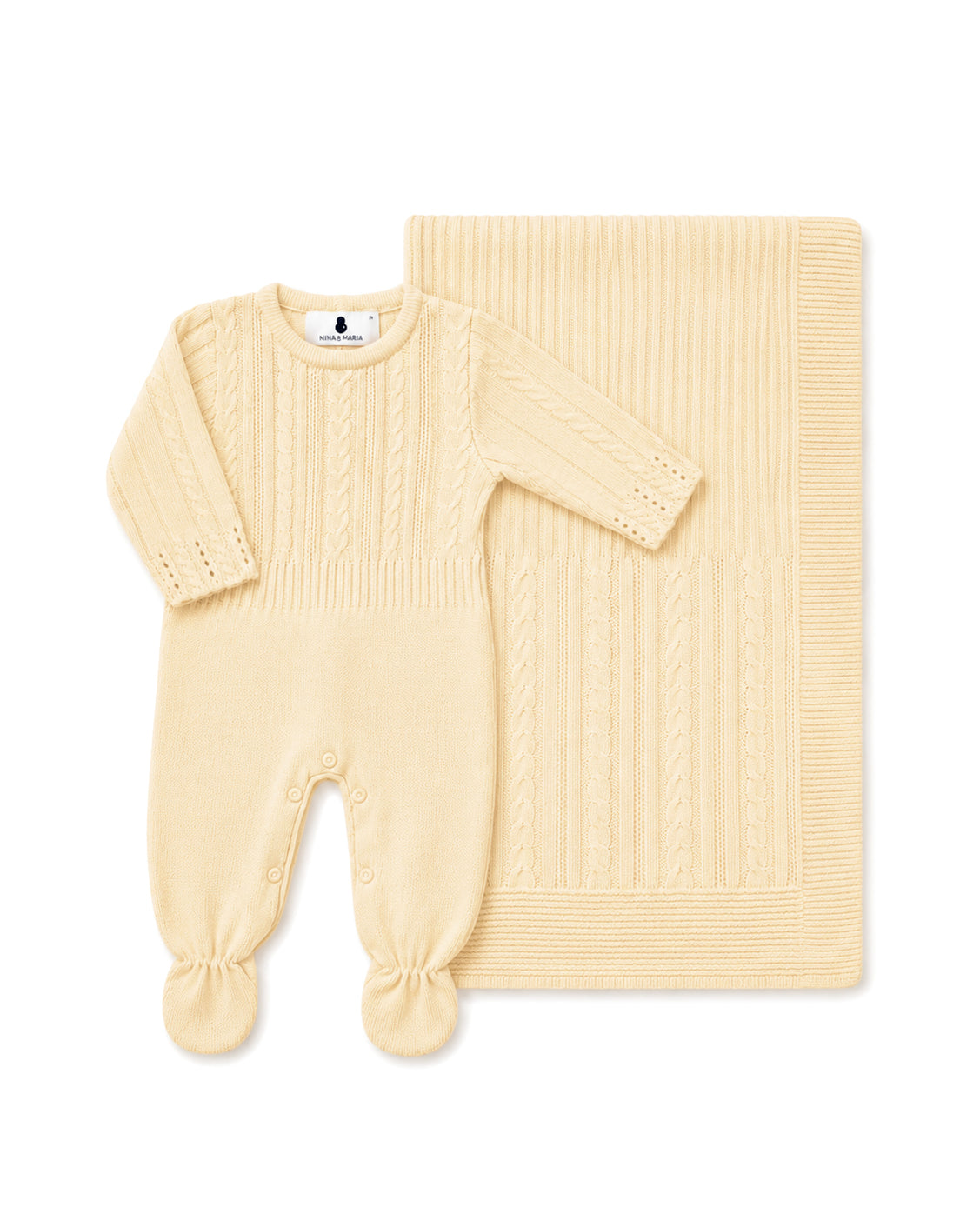 Kit Maternidade Braid Amarelo