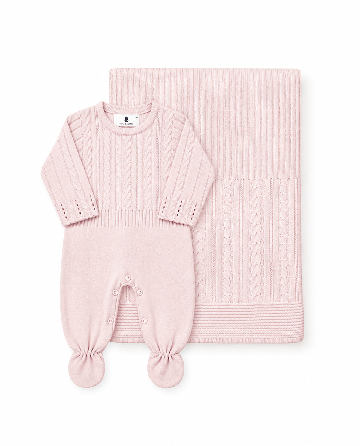 Kit Maternidade Braid Rosa