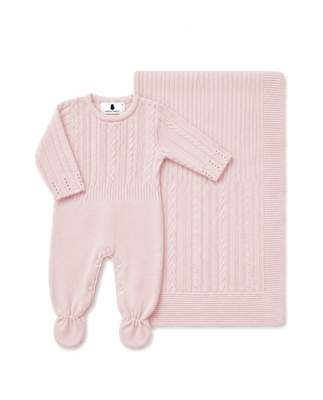 Kit Maternidade Braid Rosa