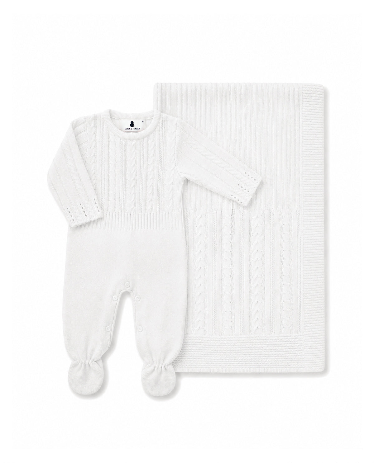 Kit Maternidade Braid Branco
