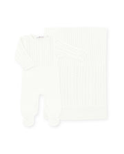 Saída de Maternidade Braid Branca - Nina & Maria Baby Store