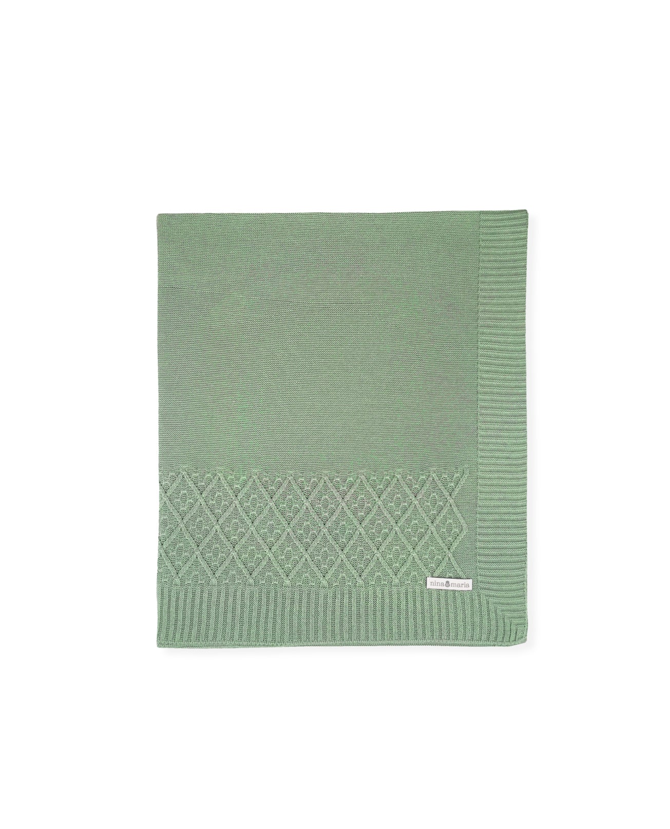 Saída Maternidade Classic Verde - Nina & Maria Baby Store