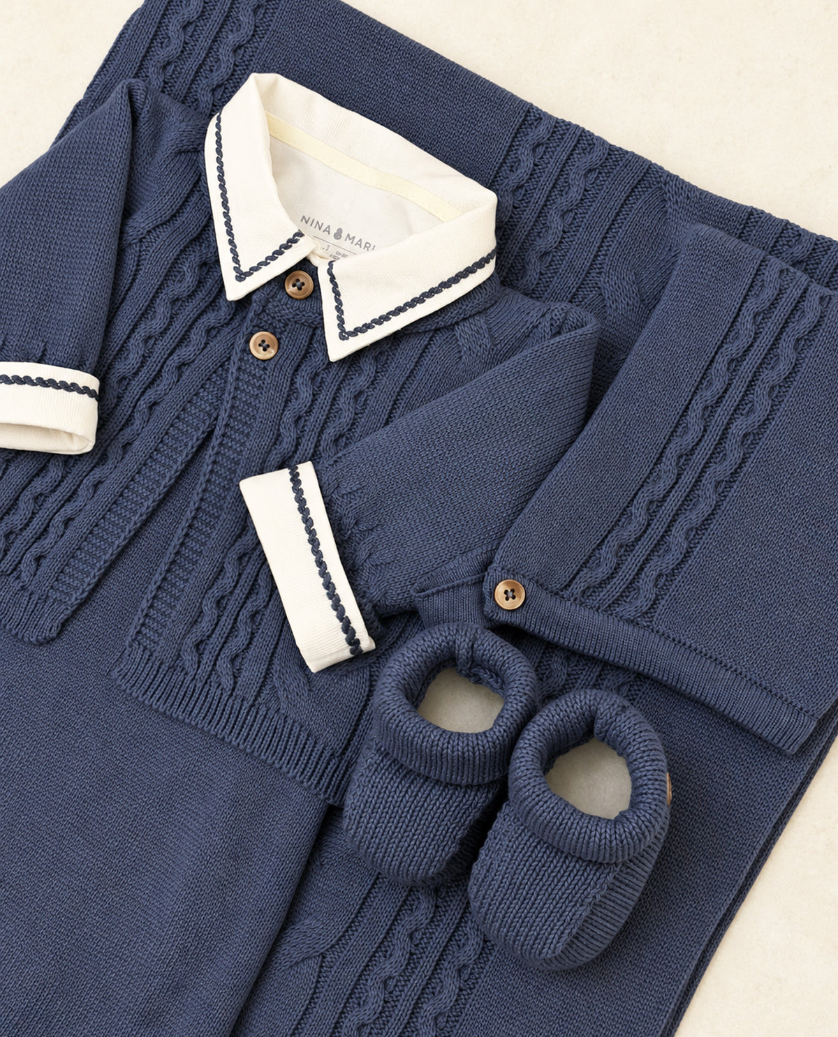 Kit Maternidade Euro Azul Noir