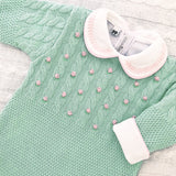 Macacão Flores Green - Nina & Maria Baby Store
