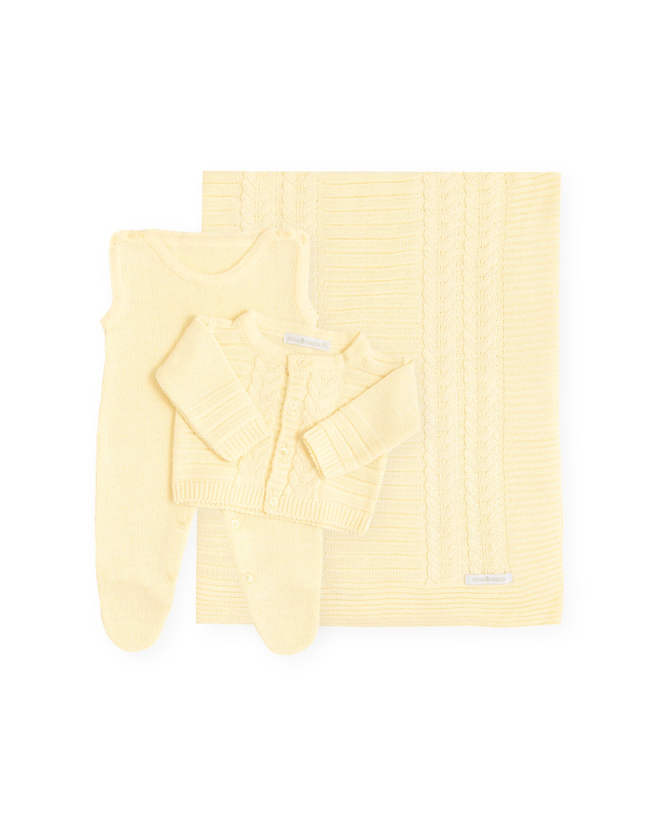Saída Maternidade Loui Amarelo