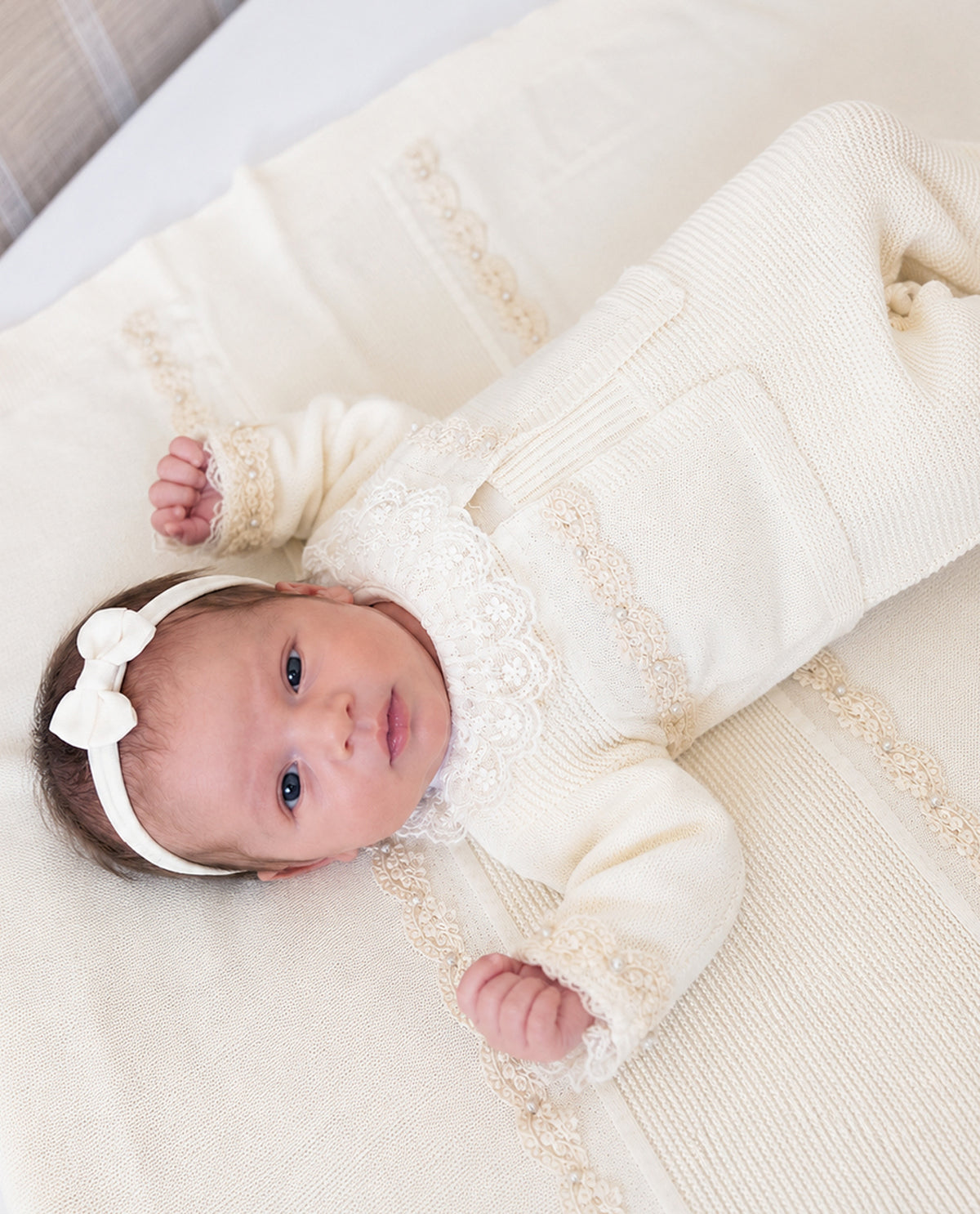 Kit Maternidade Megan Off-White - Nina & Maria Baby Store