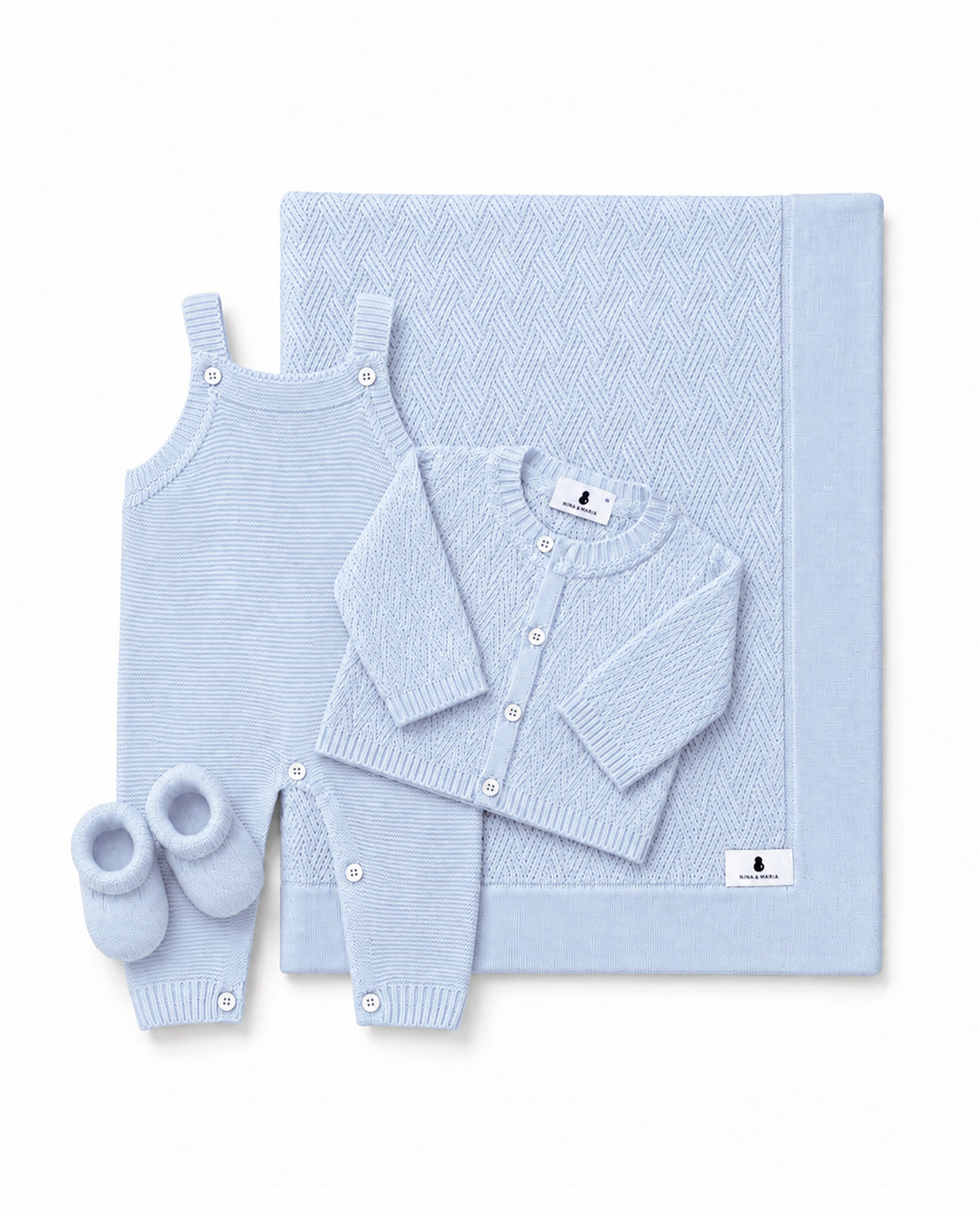 Kit Maternidade Novelo Azul