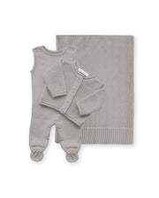 Saída Maternidade Pipoca Cinza - Nina & Maria Baby Store
