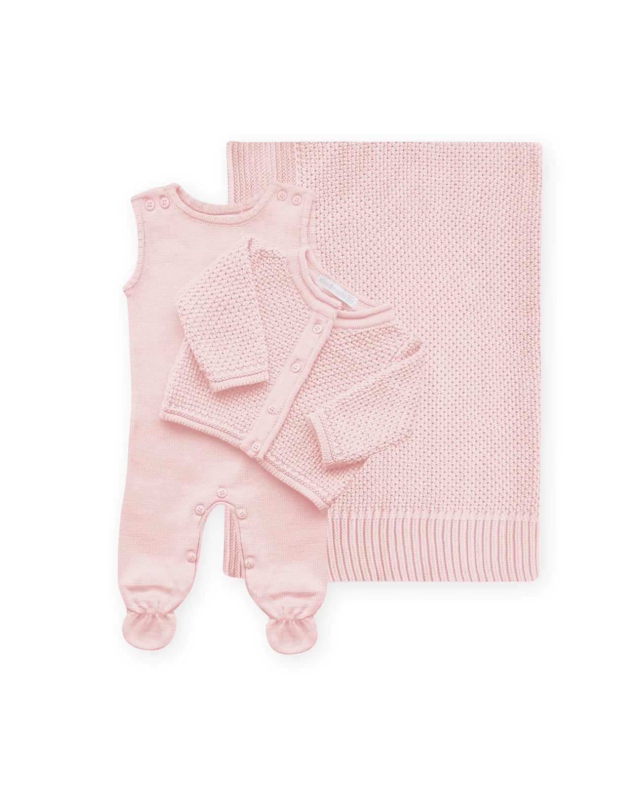 Saída Maternidade Pipoca Rosa - Nina & Maria Baby Store