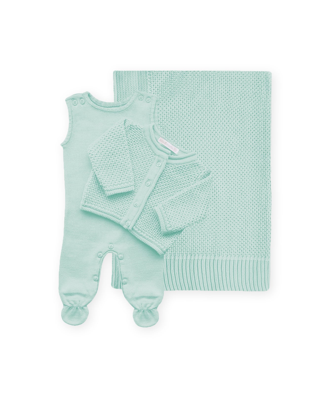 Saída Maternidade Pipoca Verdinha - Nina & Maria Baby Store