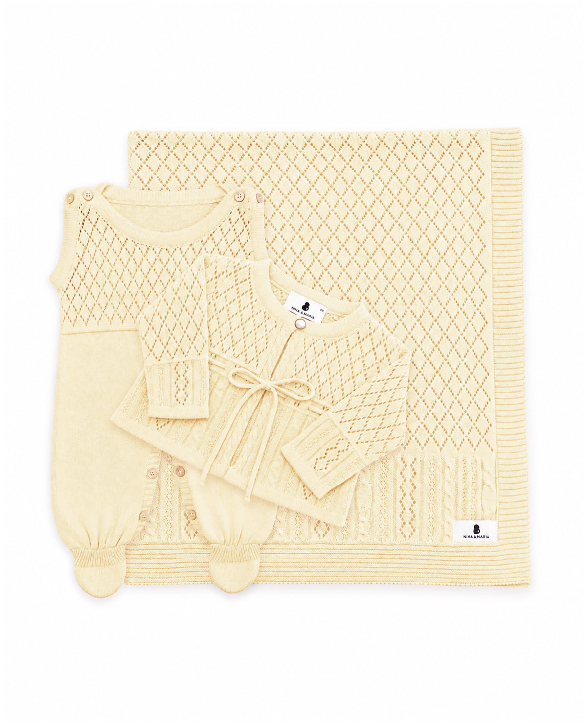 Kit Maternidade Provence Amarelo Pólen