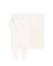 Saída de Maternidade Tela Off White - Nina & Maria Baby Store