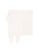 Saída de Maternidade Tela Off White
