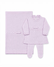 Kit Maternidade Vestido Cotelê Lilás - Nina & Maria Baby Store