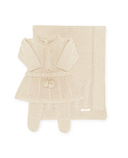 Saída Vestido Pompom Bege