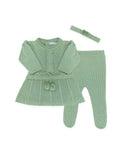 Saída Vestido Pompom Verde