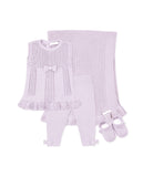 Saída Maternidade Vestido Verão Lilás