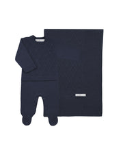 Saída de Maternidade Wire Azul-Marinho - Nina & Maria Baby Store