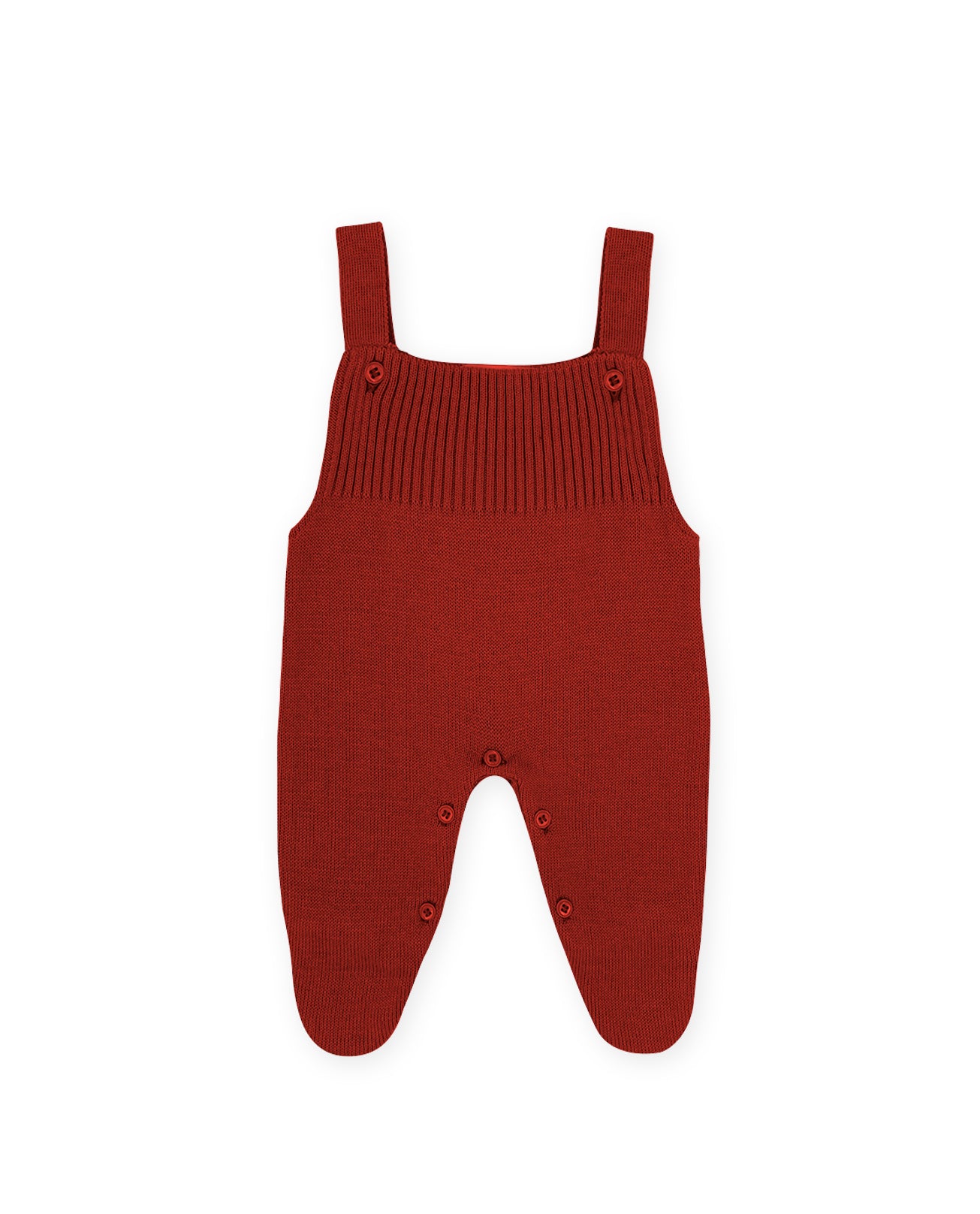 Salopete Vermelha - Nina & Maria Baby Store