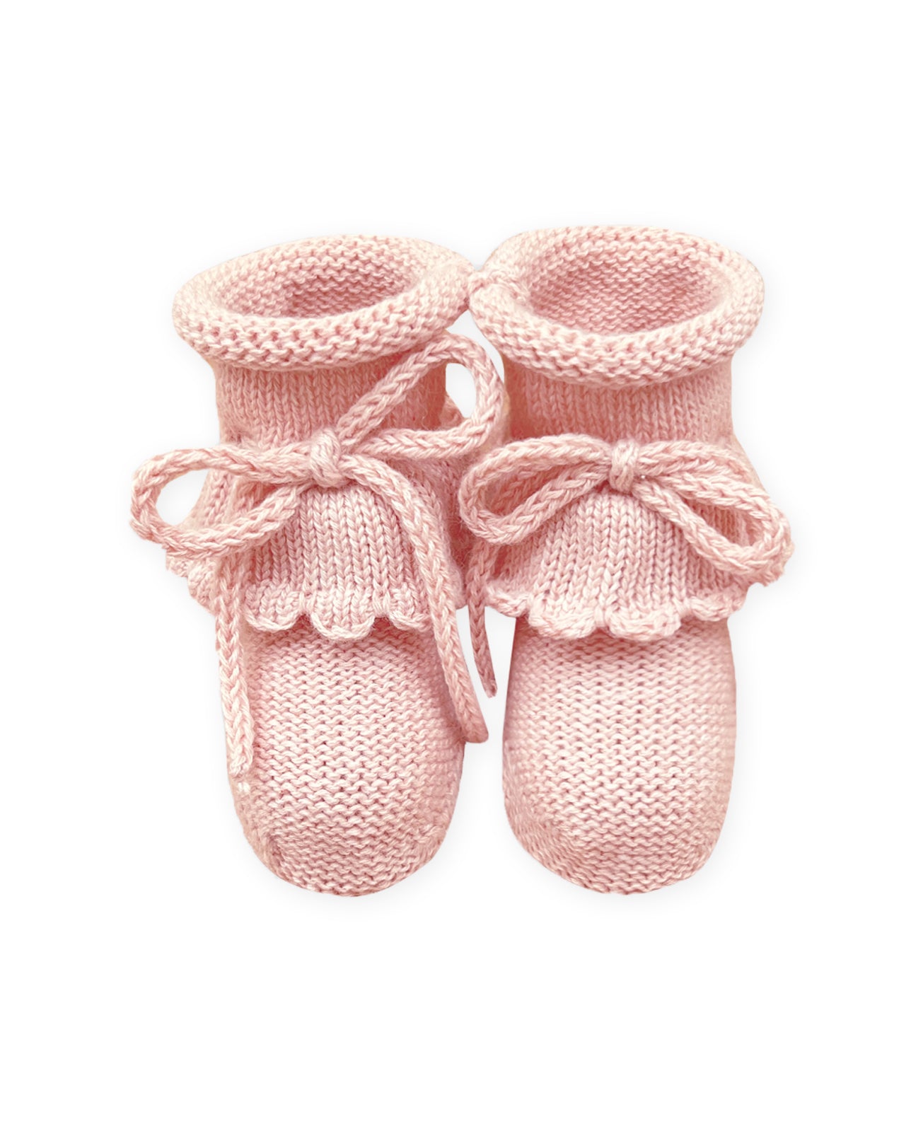 Botinha Babado Rosa Feminina