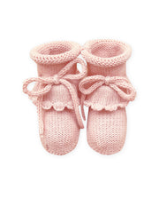 Botinha Babado Rosa Feminina