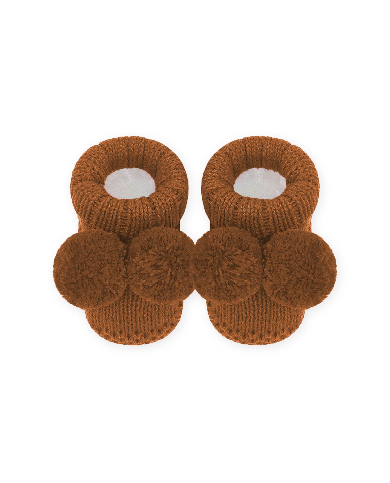 Sapatinho Pompom Caramelo