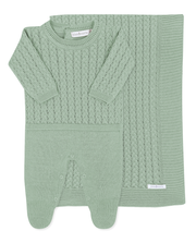 Saída de Maternidade Trancinha Verde