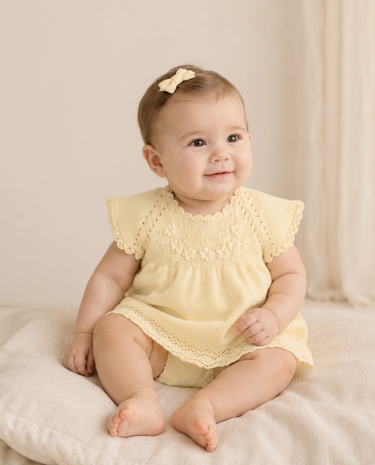 Vestido Jardim Amarelo
