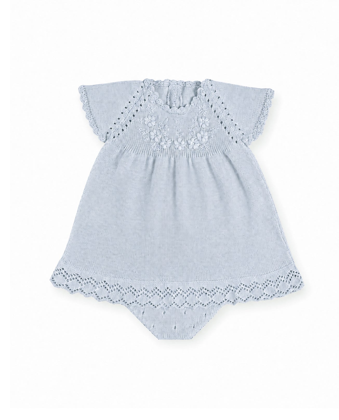 Vestido Jardim  Azul