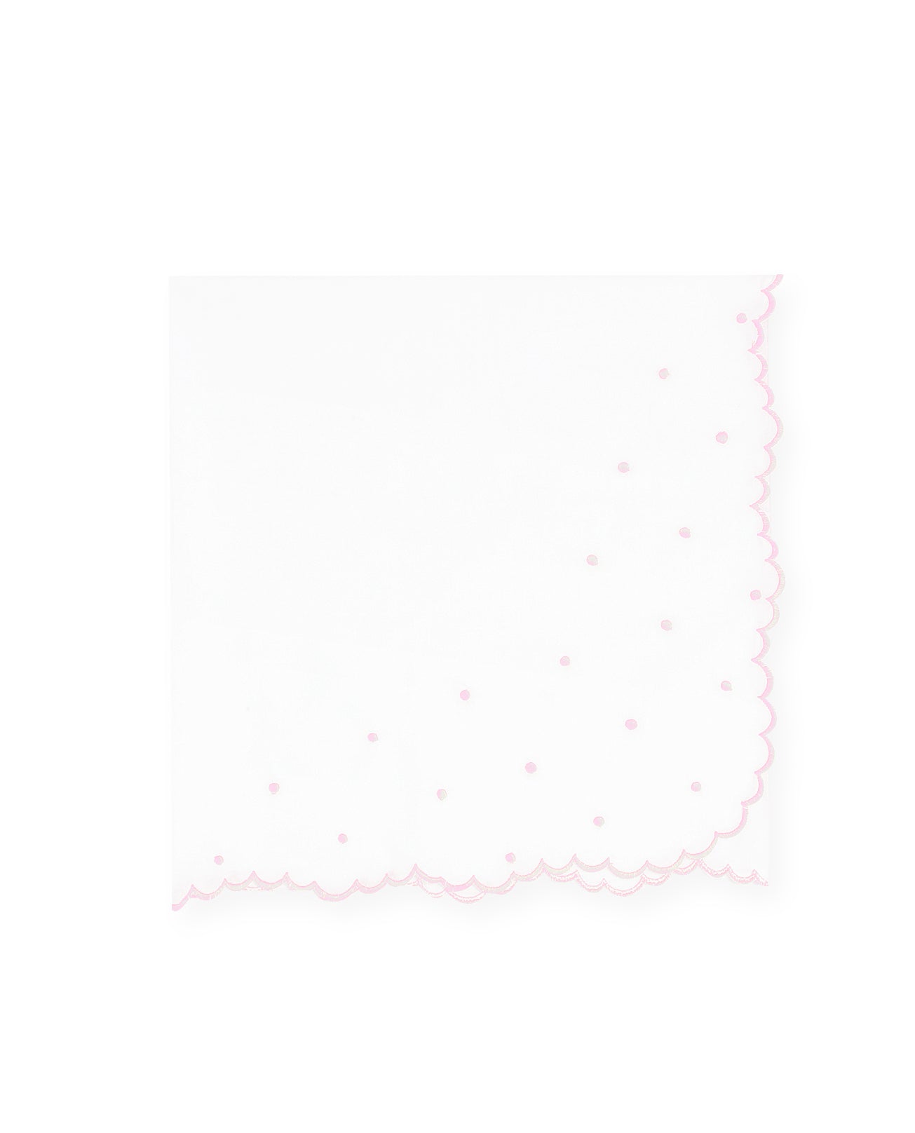 Vira-Manta Cambraia Ondinha Poá Rosa