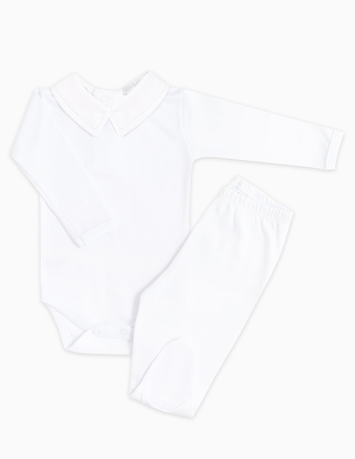 Body Bordado Bolinha Branco