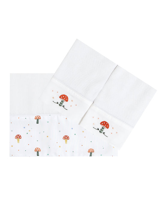 Kit 3 Fraldas Cogumelo 1024