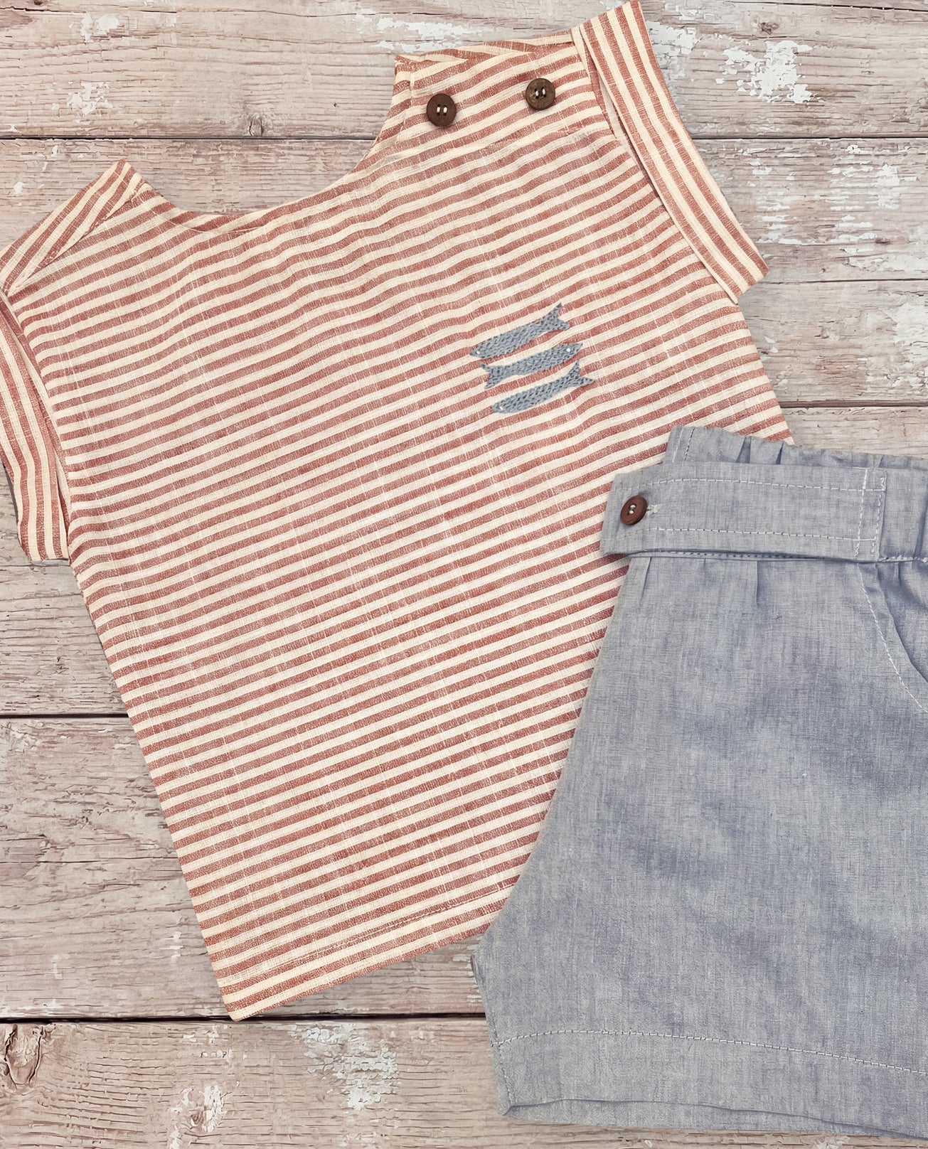 Conjunto Cardume - Nina & Maria Baby Store