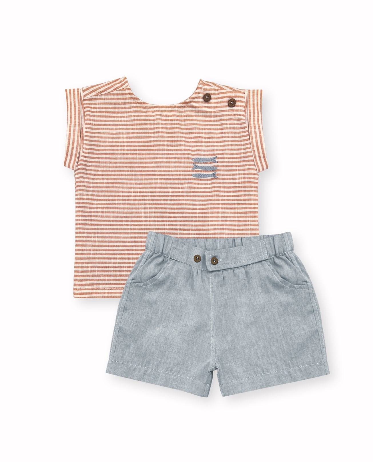 Conjunto Cardume - Nina & Maria Baby Store