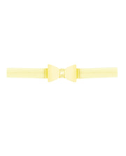 Faixinha de Cabelo Mini Laço Amarelo