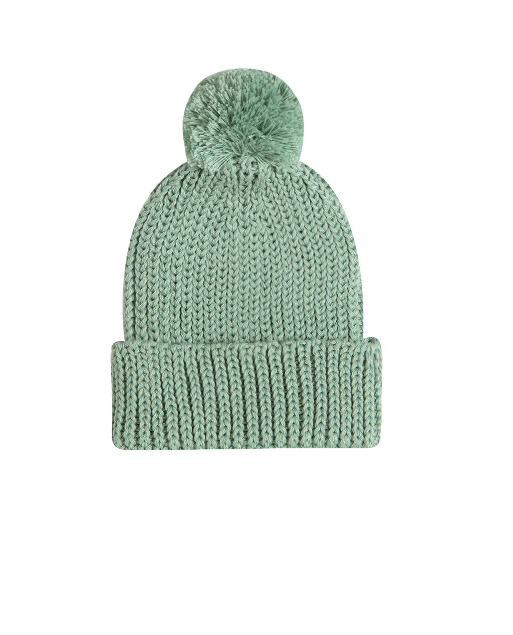 Gorro Pompom Verde Cidreira