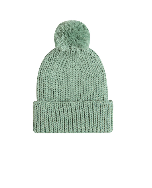 Gorro Pompom Verde Cidreira 1024